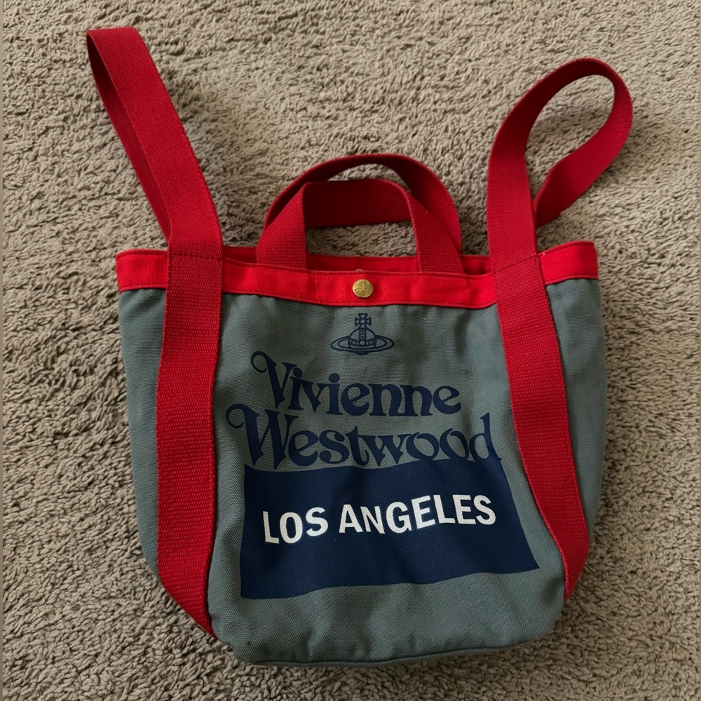 Vivianne Westwood Canvas Tote Bag (Los Angeles)